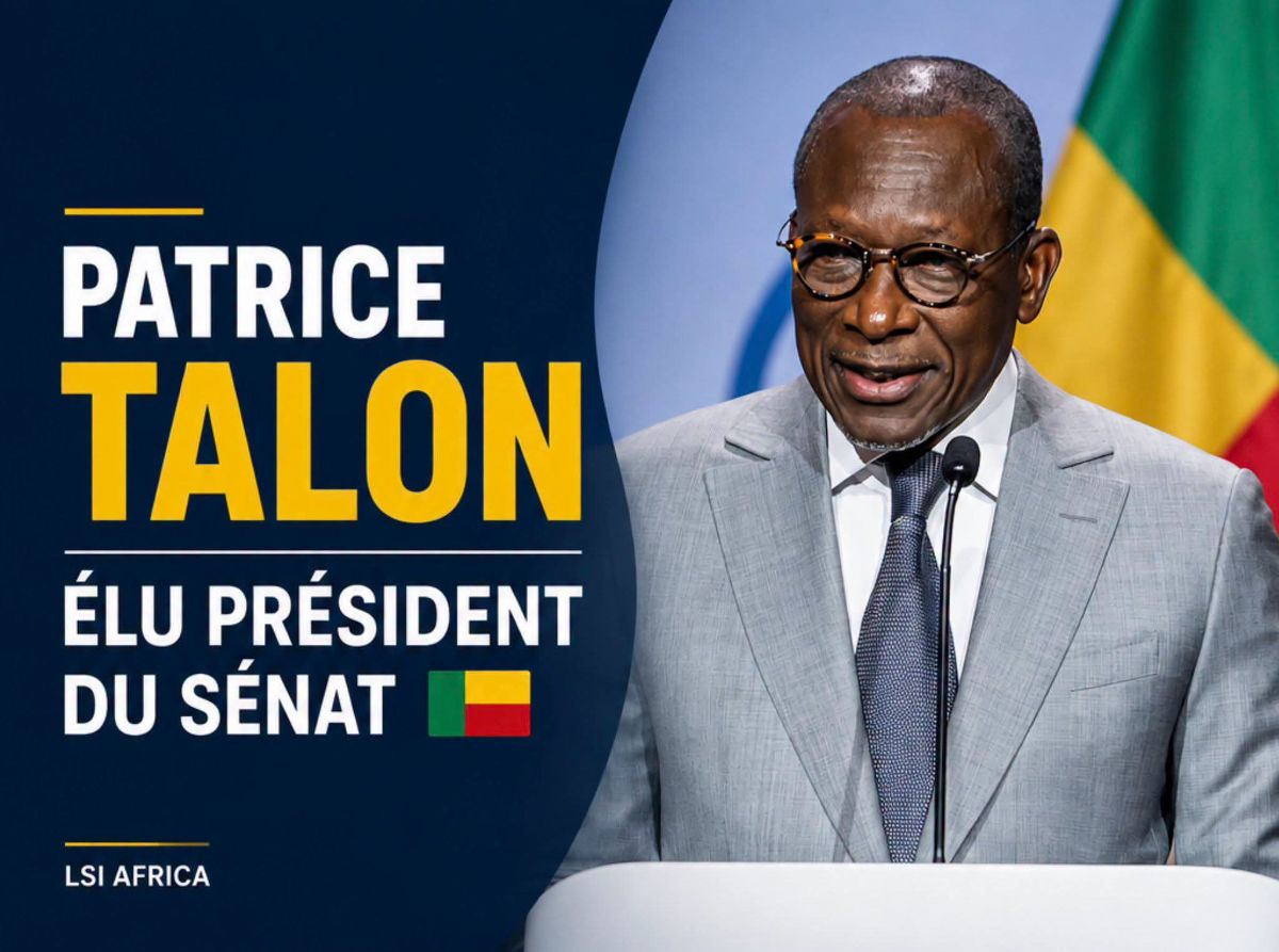 Bénin:   Bon vent à  Patrice Talon, nouveau Président du Sénat